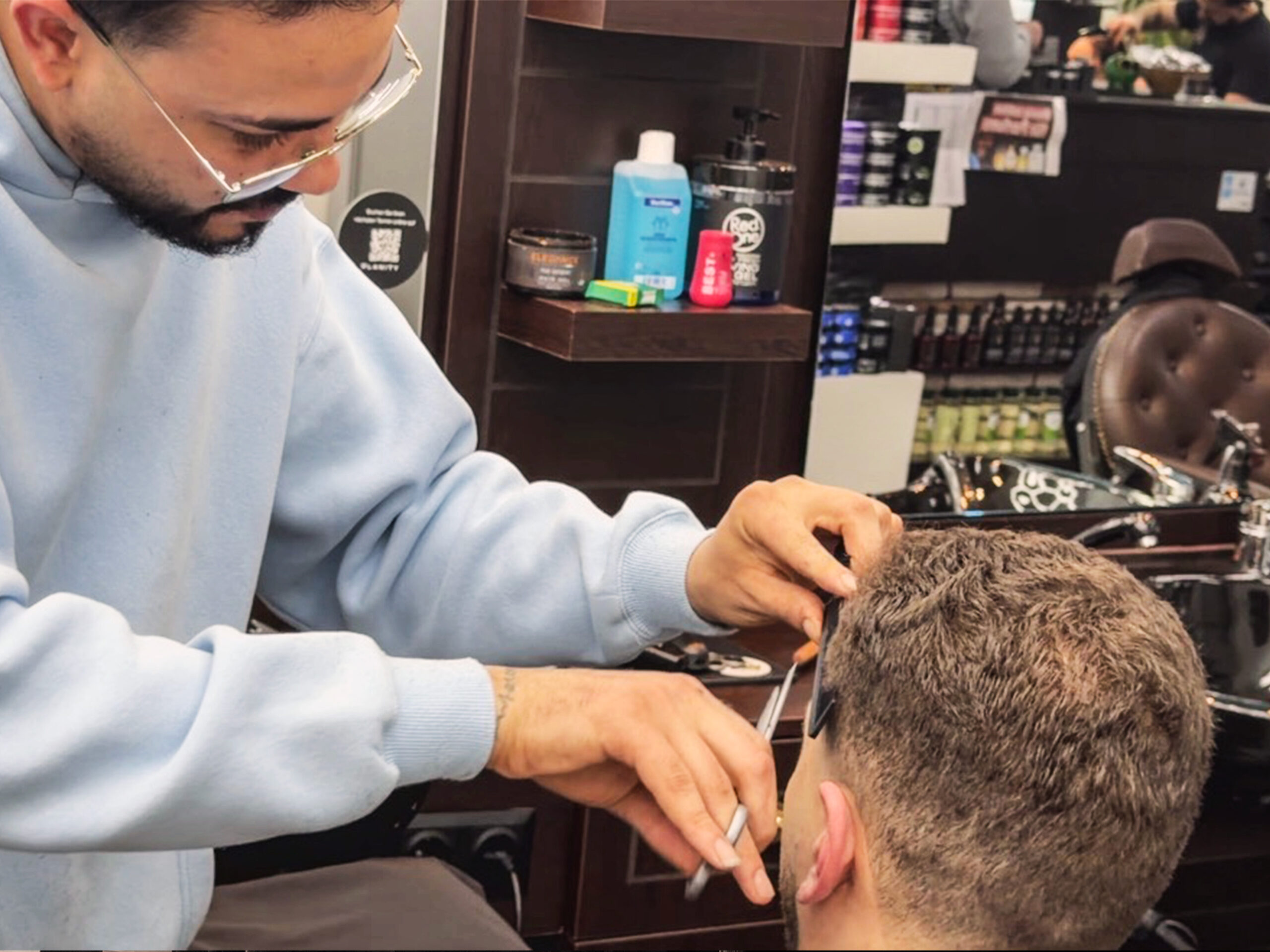 Shero's Salon Barbershop Bereich